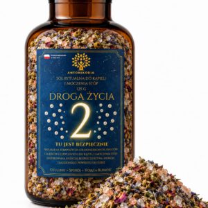 Sól rytualna do kąpieli i moczenia stóp Droga Życia 2 - 125 g