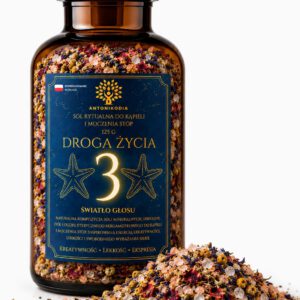 Sól rytualna do kąpieli i moczenia stóp Droga Życia 3 - 125 g